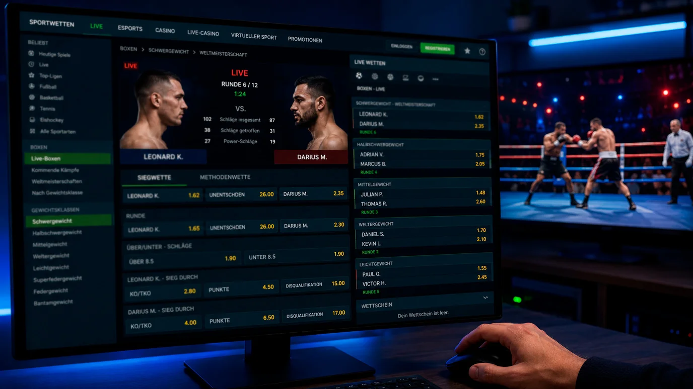 Bet365 Boxen Wetten Angebot und Quotenvergleich im deutschen Sportwettenmarkt