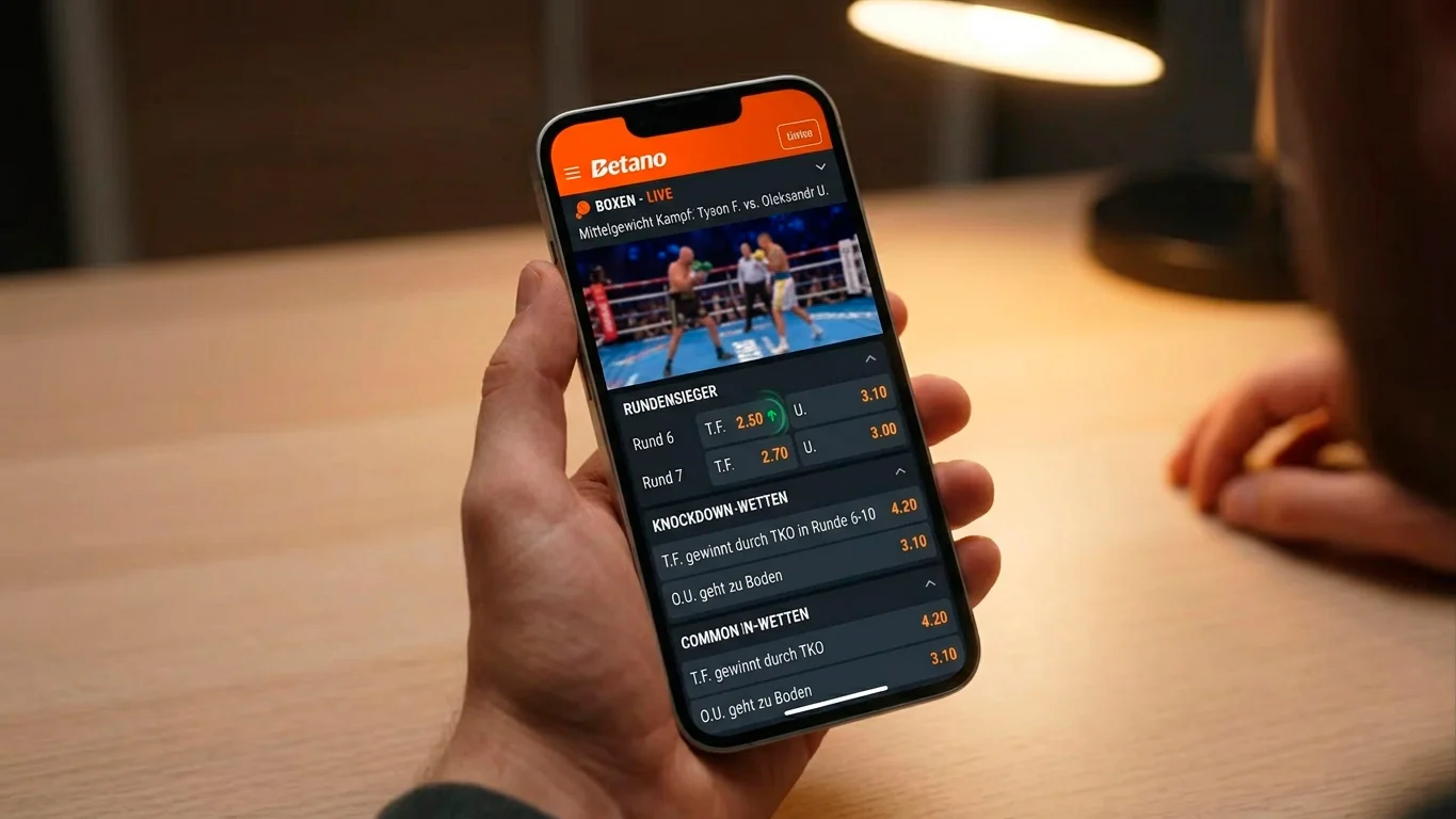 Betano Live-Boxwetten In-Play-Maerkte Rundensieger und Knockdown-Wetten