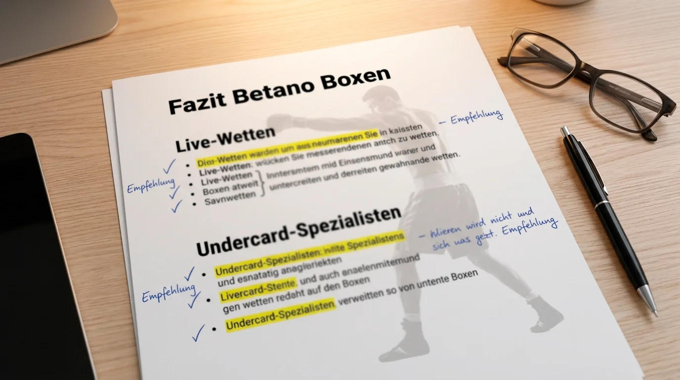 Betano Boxen Wetten Fazit Live-Wetter und Undercard-Spezialisten erste Wahl