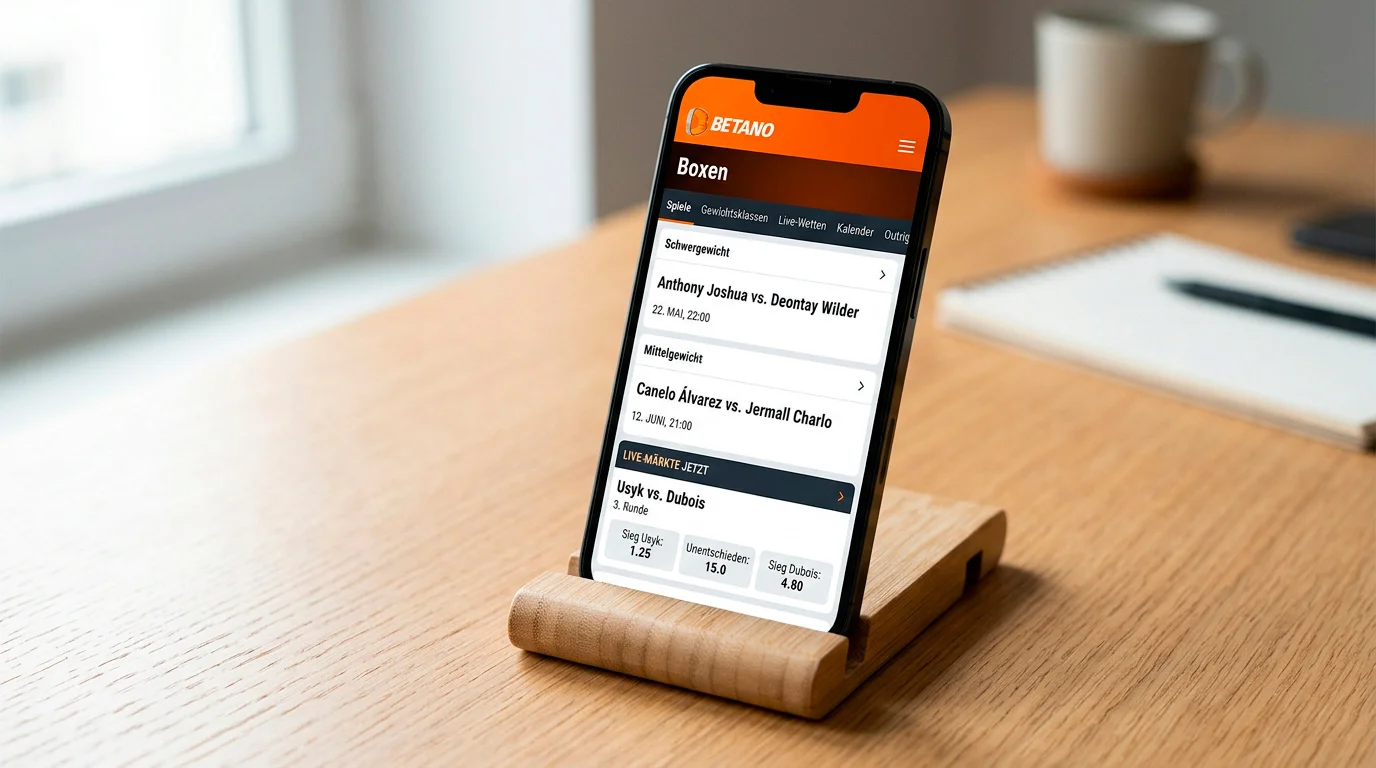 Betano App Boxen Wetten mobile Benutzerführung Usability und Funktionsumfang