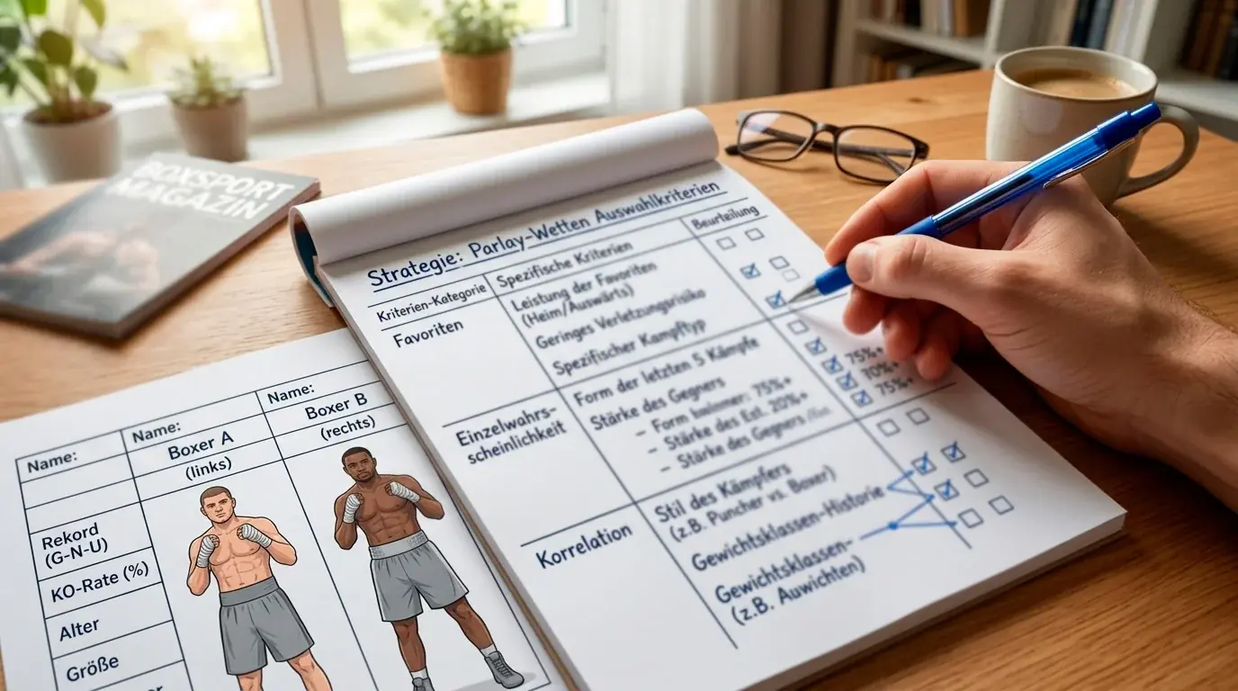 Selektion für Boxen-Kombiwetten – welche Kämpfe und Märkte sich für Kombis eignen