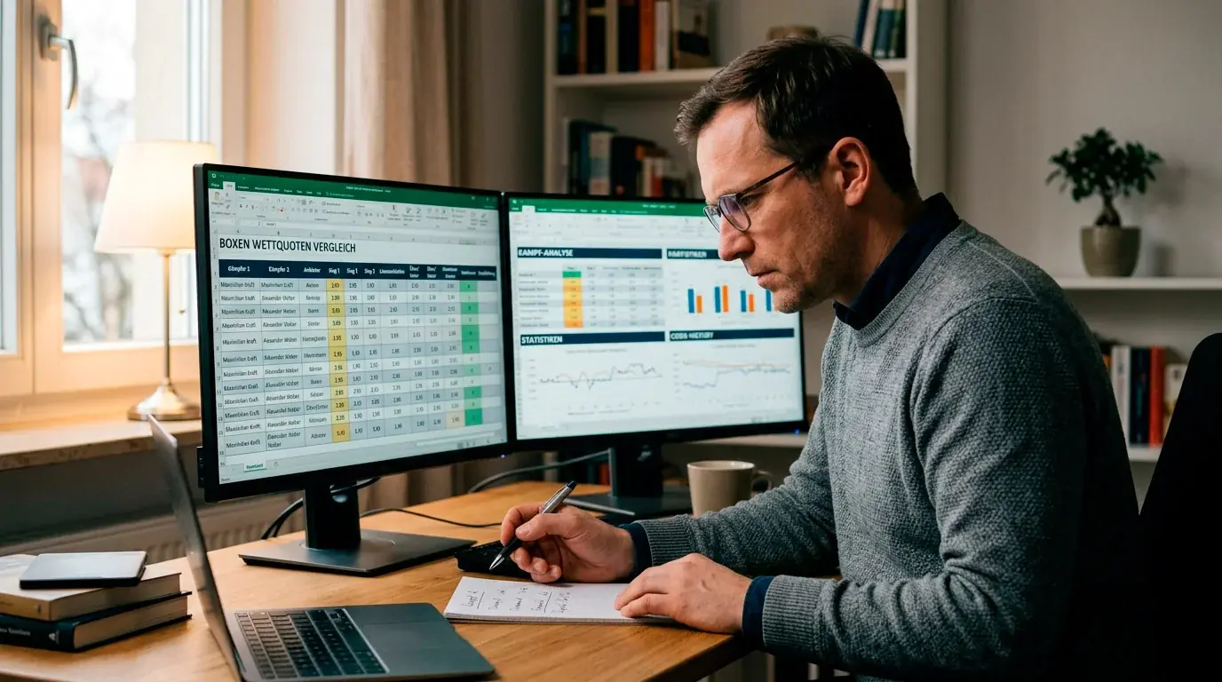Boxen Quoten analysieren in der Praxis: Schritt-für-Schritt-Ansatz von Dezimalquote bis Value-Bet
