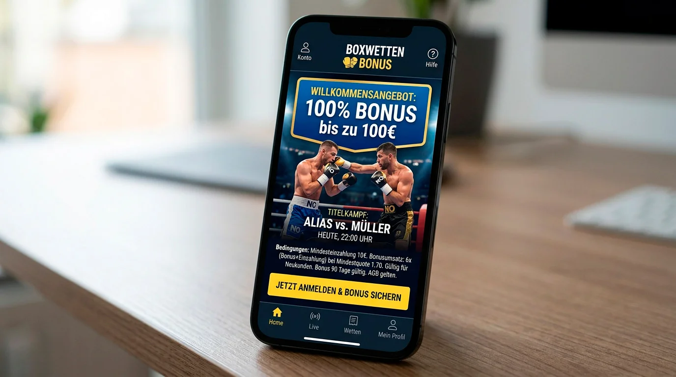 Boxen Wetten Bonus: Überblick der Bonusangebote für Boxkämpfe bei deutschen GGL-lizenzierten Sportwetten-Anbietern