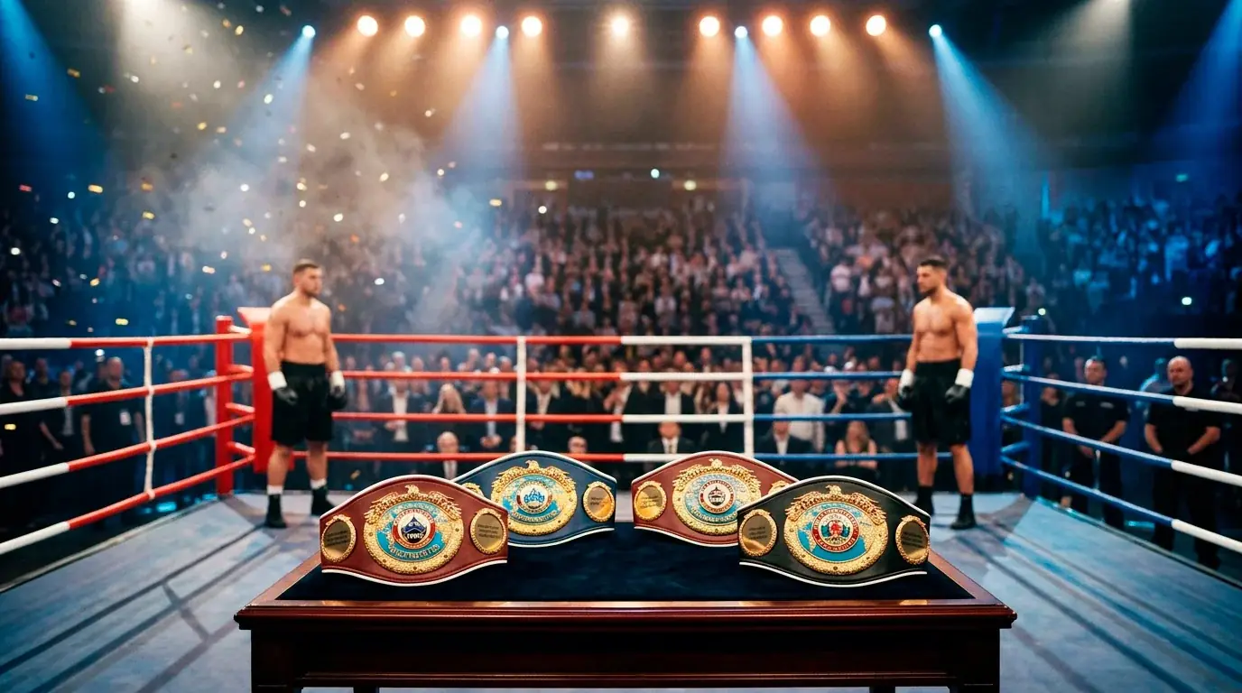 Boxverbandsgürtel WBC, WBA, IBF, WBO im Titelkampf: Wie Verbandsstatus Quoten beeinflusst