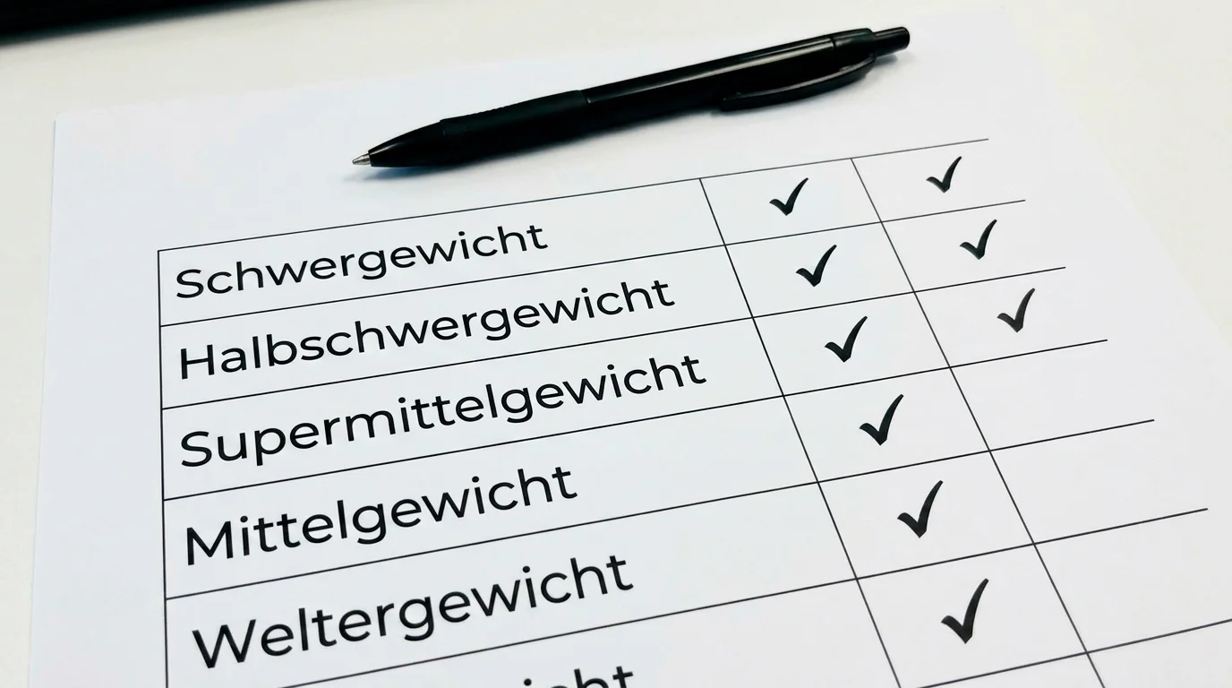 Bwin Boxen Wettmärkte nach Gewichtsklassen Schwergewicht und Weltergewicht
