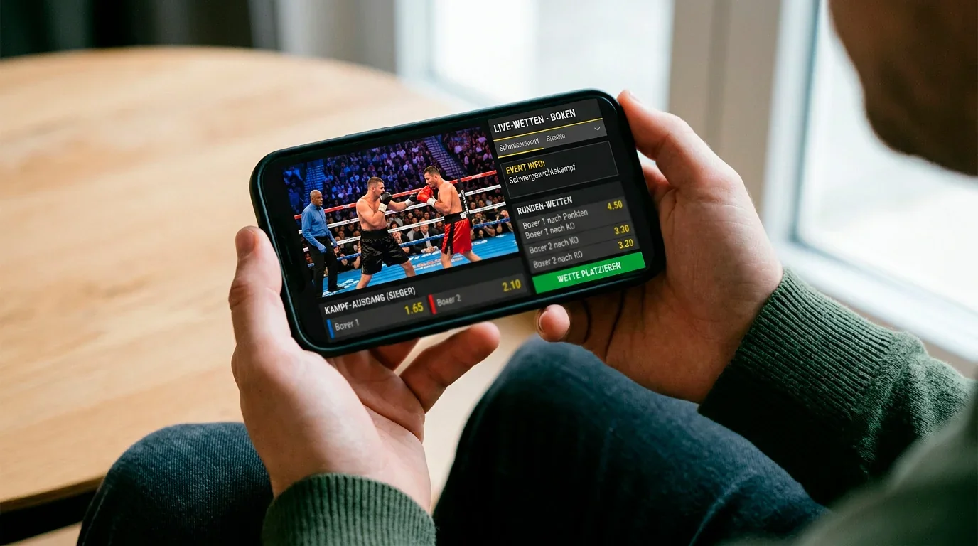 DAZN Boxen Live Wetten - Livestream und In-Play-Strategie fuer deutsche Sportwetter