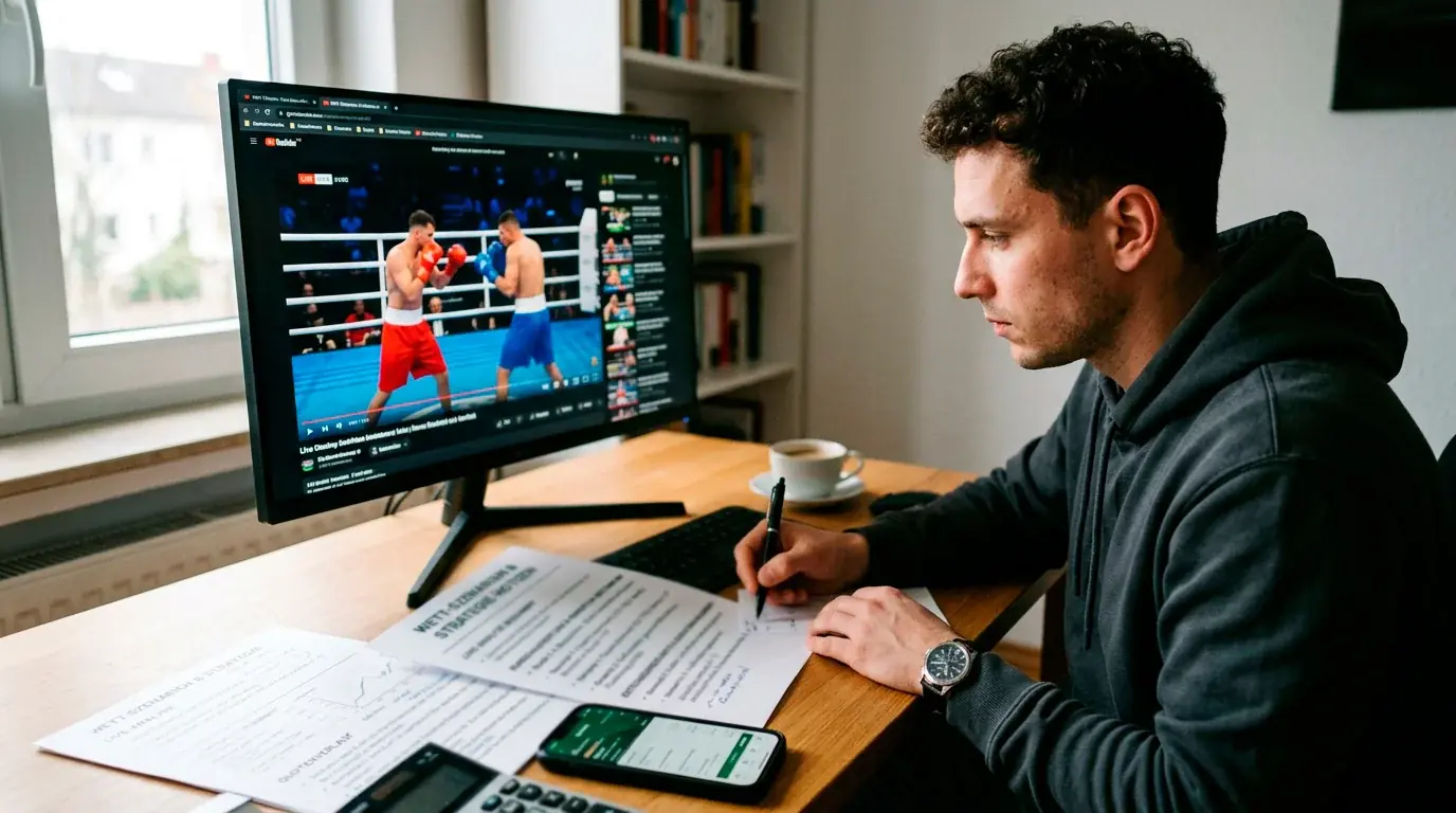 Taktischer Einsatz des DAZN-Streams fuer fundierte In-Play-Boxwetten-Entscheidungen