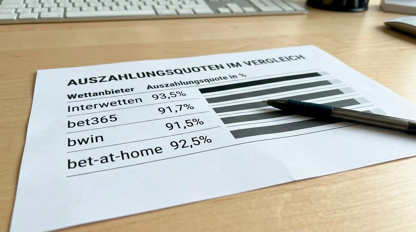 Interwetten Boxen Auszahlungsquote 93,5 Prozent im Vergleich zu bet365 und bwin