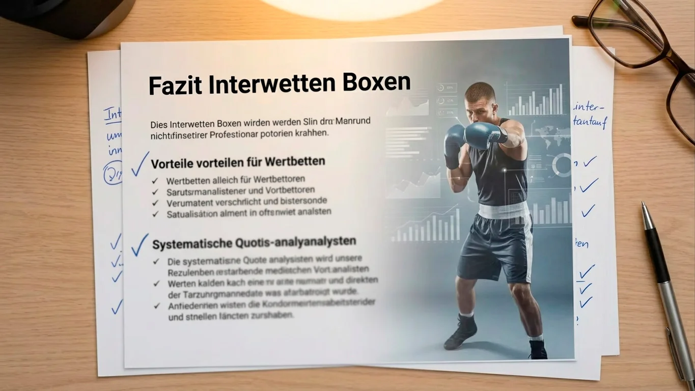 Interwetten Boxen Quoten Fazit Empfehlung Value-Wetter und Quotenvergleich-Strategie