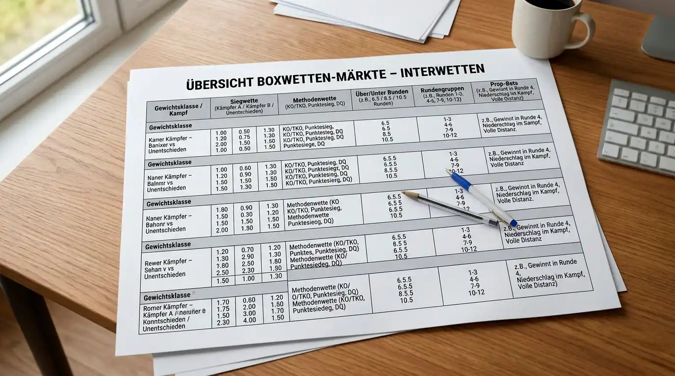 Interwetten Boxen Markttiefe Methodenwette Rundenwette und Prop-Bets bei Titelkaempfen