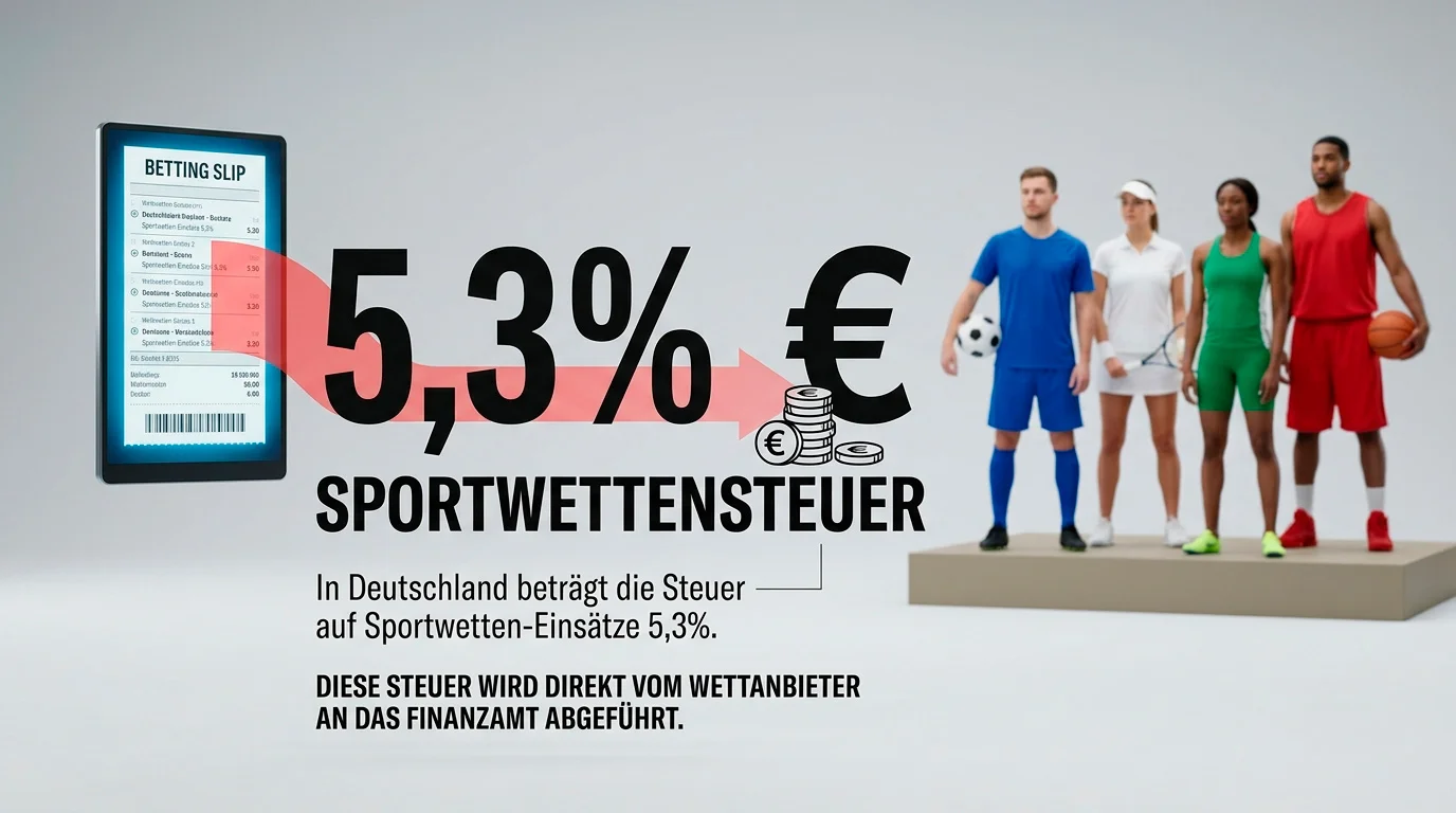 Sportwettensteuer Boxwetten - 5,3 Prozent auf den Einsatz und Auswirkung auf Boxquoten in Deutschland
